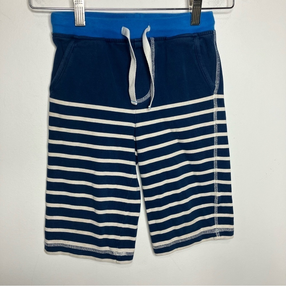 Mini Boden striped baggies blue & white size‎ 6 yrs